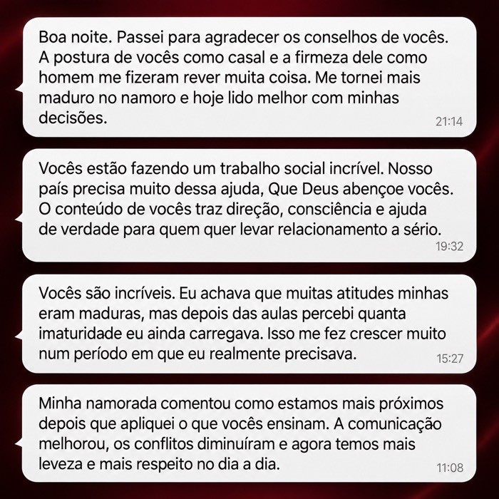 Depoimento de aluna